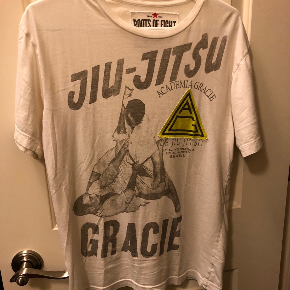 Authentic Gracie Jiu Jitsu T Shirt Brazilian